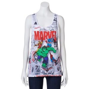 Marvel Comic-book Style Tank Top